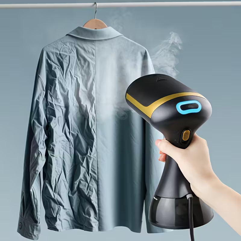 ProSteam™ 1100W Handheld Garment Steamer – Fast 20s Heat-Up Portable Clothes Steamer with 300ml Large Water Tank
