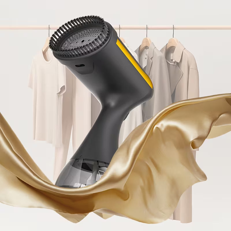 ProSteam™ 1100W Handheld Garment Steamer – Fast 20s Heat-Up Portable Clothes Steamer with 300ml Large Water Tank